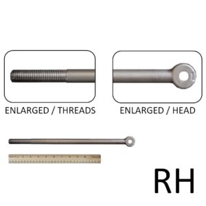 3/4″ x 16″ Long Rod End (RH Threaded, 3/4-10)