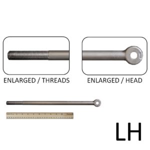 3/4″ x 16-1/2″ Long Rod End (LH Threaded, 3/4-10)