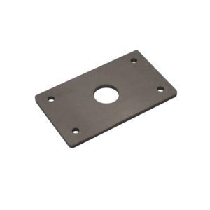 4-5/8″ x 2-3/4″ x 3/16″ metal plate, 5 holes (15/16″ middle hole)